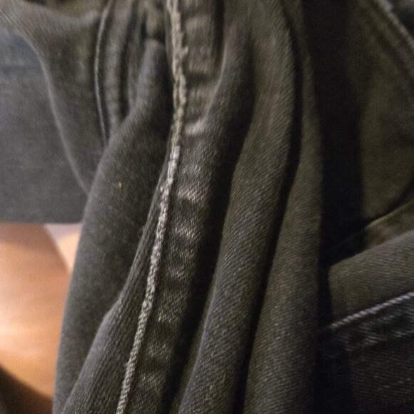 Lands’ End Black High Rise Skinny Jeans Size 8 Petite - Picture 11 of 12